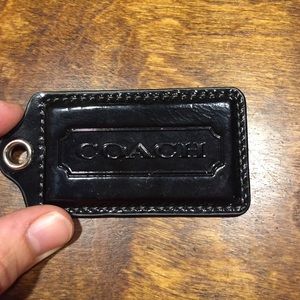 Coach purse tag