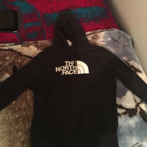Black North Face sweatshirt