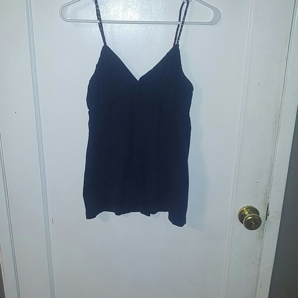 Navy blue tank top