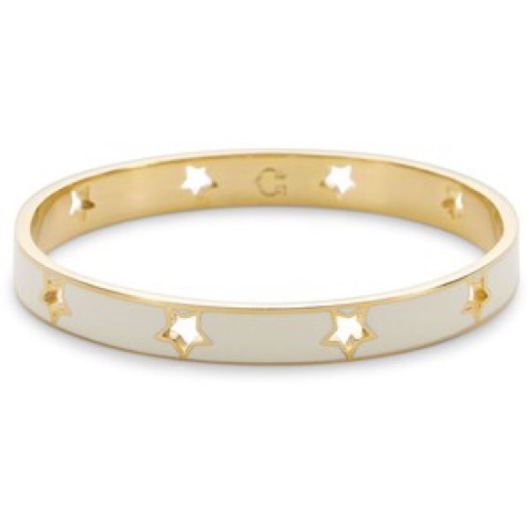 NWT C wonder white enamel bangle - Picture 1 of 3