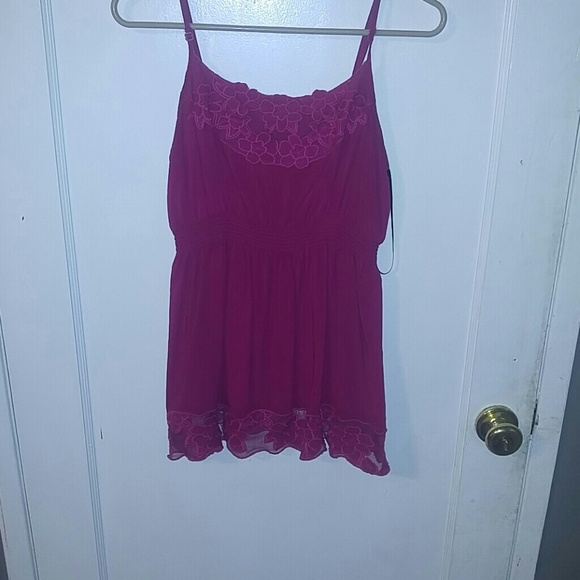 Pink tank top