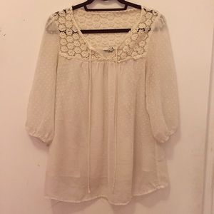 Forever 21 white blouse