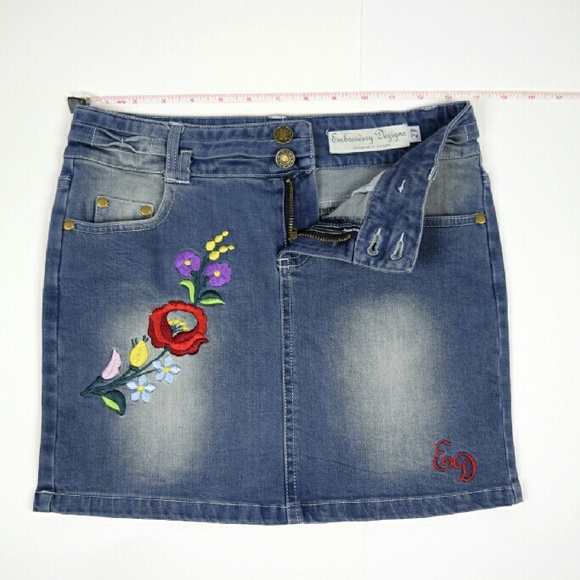 Denim mini skirt - Picture 4 of 4