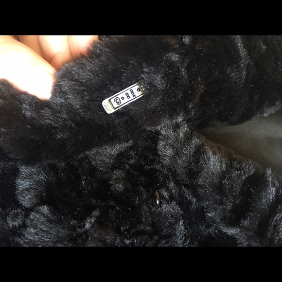 Faux fur black coat - msg me before bundling! - Picture 3 of 4
