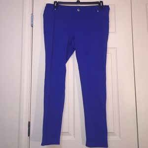 Kristin Nicole Large Royal Blue Skinny Leg Pants