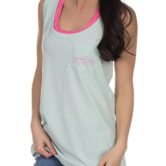 Lauren James racerback tank