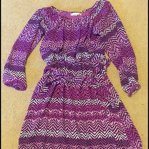 Girls purple dress