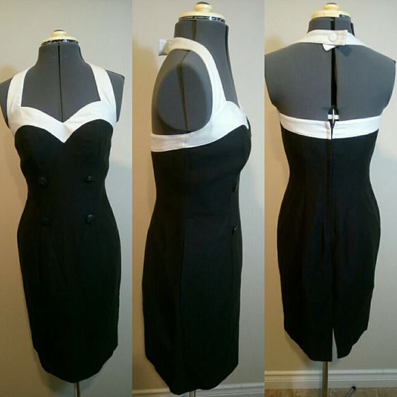 VINTAGE Small Barbara Barbara sexy pin up dress