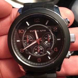 Black Unisex Michael Kors Watch