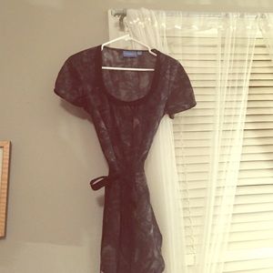 Dark patterned work top