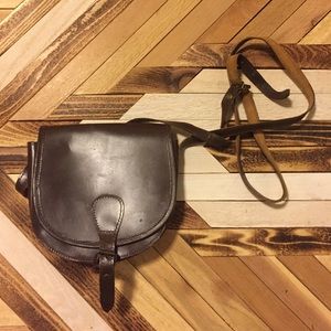 Vintage saddle bag purse