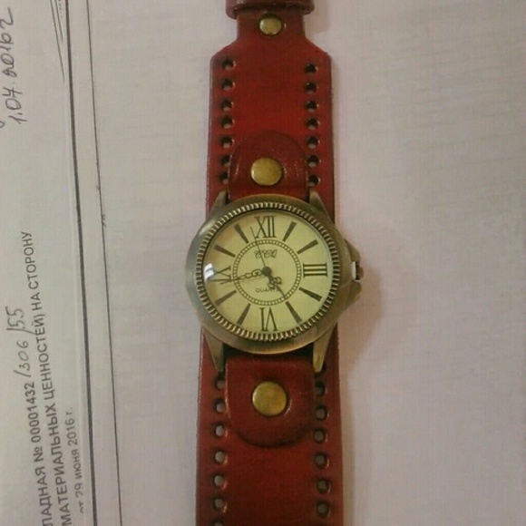 CCQ High Quality Vintage Leather Bracelet Watch An - Picture 3 of 3