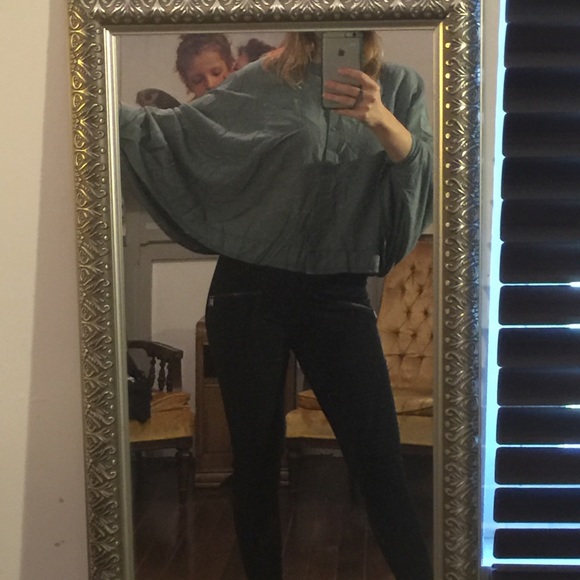 Miila Button Up Style Poncho - Picture 3 of 5