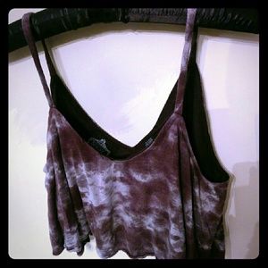 Tie dye crop top ON HOLD