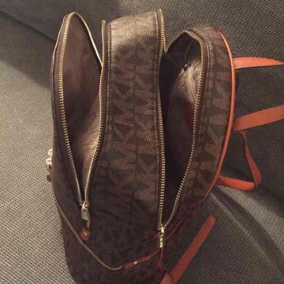 Authentic Michael Kors Logo Backpack