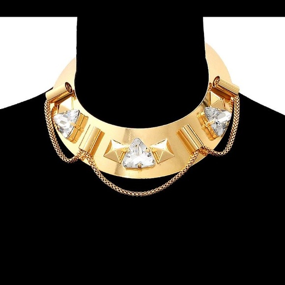 Gold choker