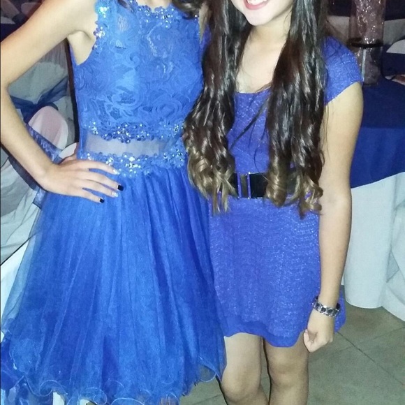 Royal blue homecoming dress - Picture 4 of 4