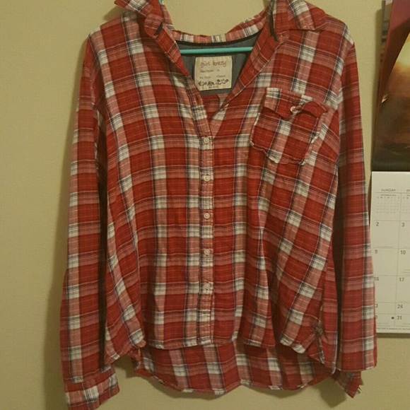 Plaid Button Down Shirt