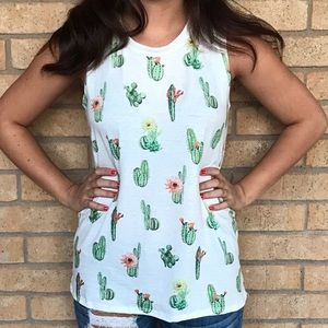SALE! MARKDOWNS! WILL SHIP TODAY! Cactus Tank