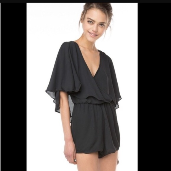 Flowy nude romper