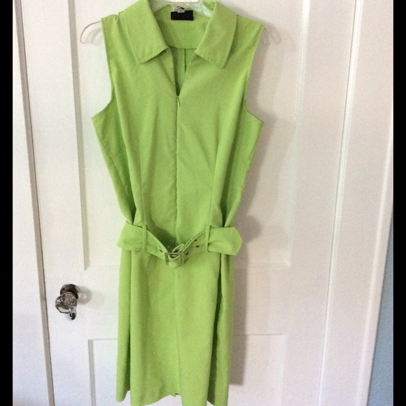 Lime Green Dress