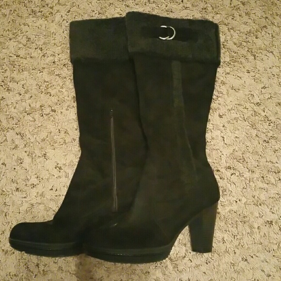 Naturalizer Knee High Faux Fur Boot