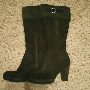 Naturalizer Knee High Faux Fur Boot