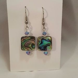 Handmade Abalone Earrings