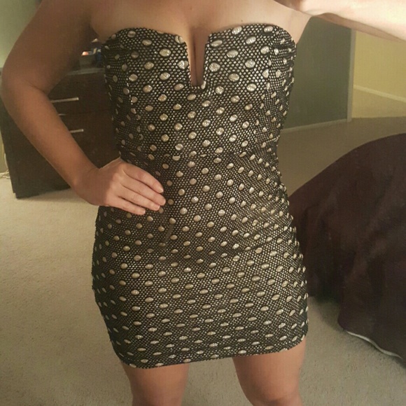 Little Black (and gold) dress