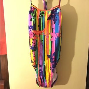 Size 28 training swimsuit.