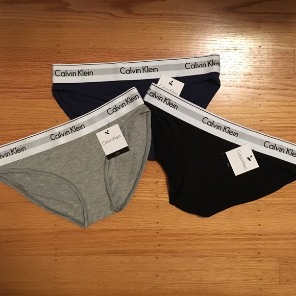 Set of 3 NWT Calvin Klein Underwear sz S