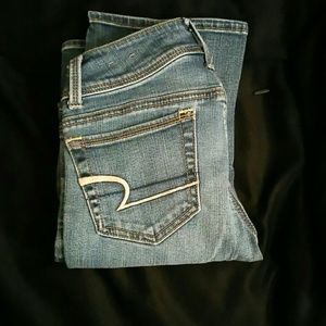 American Eagle jeans.