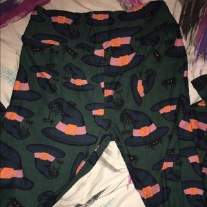 LuLaRoe BNWT Witch Hat Halloween Leggings