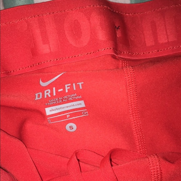 Red & black nike shorts - Picture 2 of 3