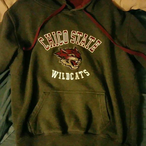 Chico state sweatshirt.