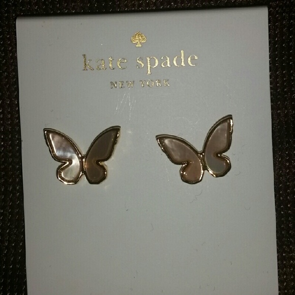 kate spade Jewelry - Kate spade butterfly earrings
