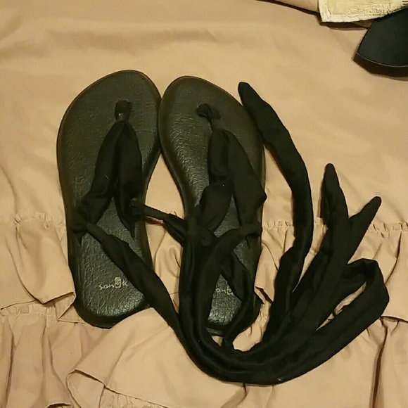 Sanuk yoga sling sandals