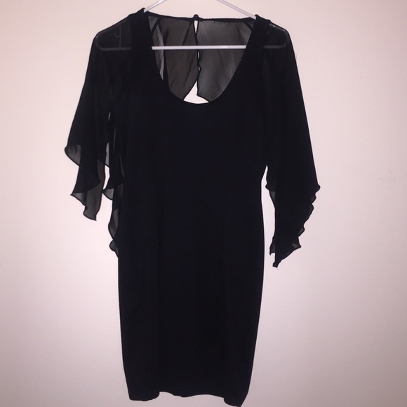 Little black dress.