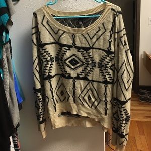 Aztec sweater