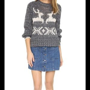 Free People Denim Skirt