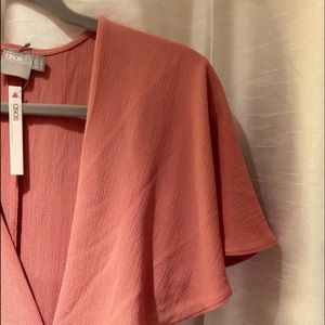 ASOS Wrap Midi Dress with Cape Detail - US Size 8