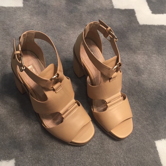 Topshop block heal sandals