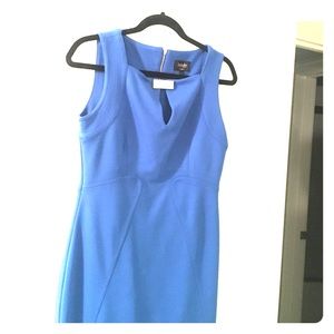 Sapphire blue Laundry sheath dress