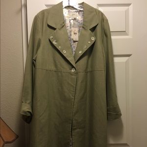 NWT J Jill Trench Coat