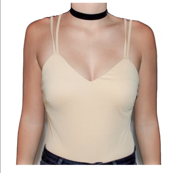 NUDE bodysuit shirt