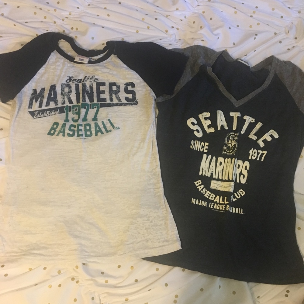 2 Seattle Mariners shirts
