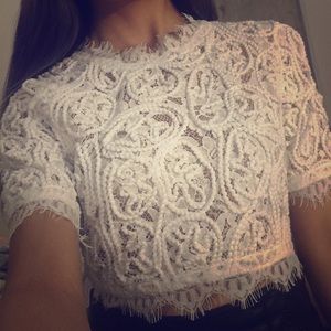 Lace Crop Top