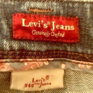 Levis flare leg jeans