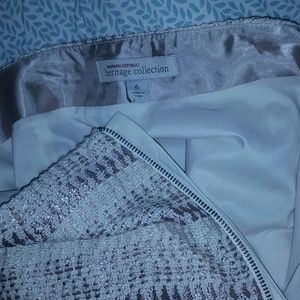 Banana Republic metallic knit skirt