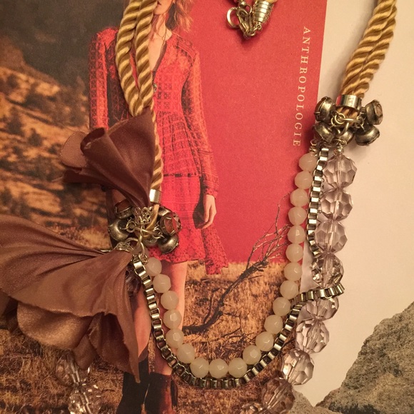 Anthropologie Statement Necklace - Picture 3 of 4